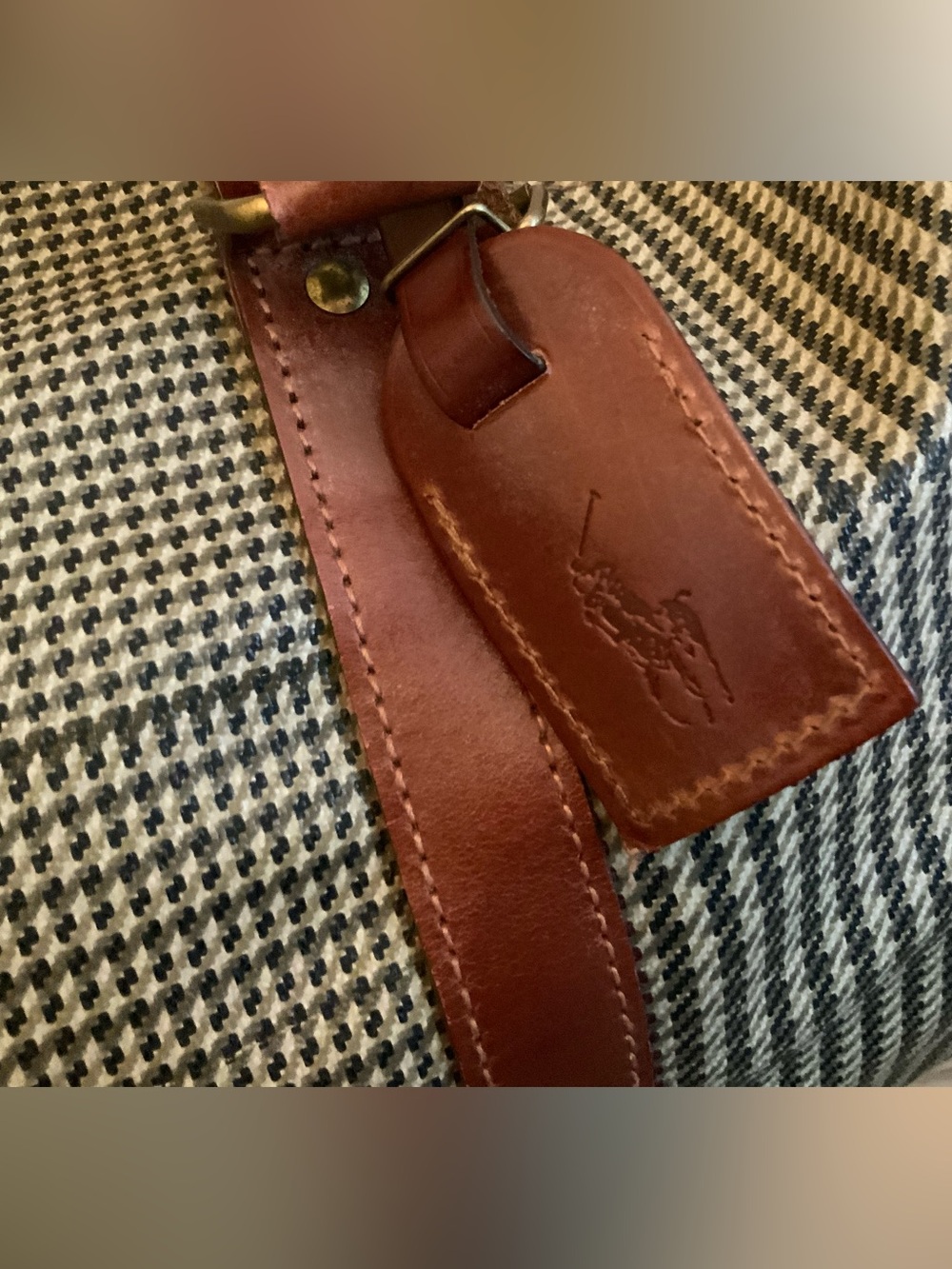Vintage leather Ralph Lauren travel bag - Picture 2 of 11